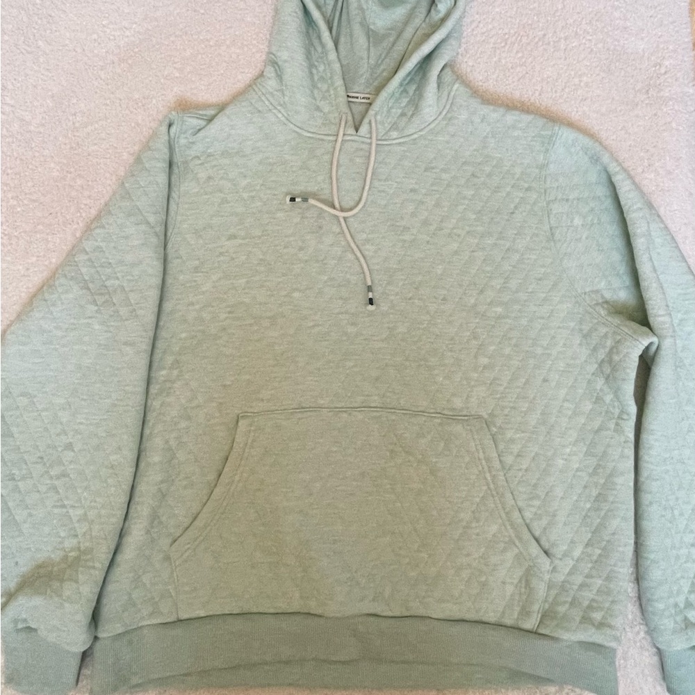 Marine Layer Light Mint Green Hoodie